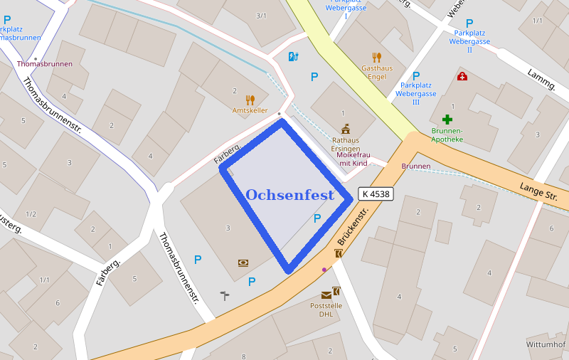 Lageplan Ochsenfest